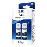 Tintas Epson Originales T544 Negro C/2 Pza Ecotank L110/l311