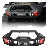 Parachoques Delantero Compatible Con Jeep Wrangler Jl & Unli
