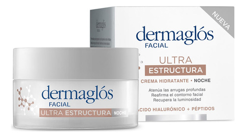 Crema Facial Dermaglos Ultra Estructura Noche X50gr