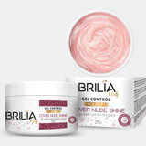 Brilia Nails Gel Para Unhas Control Cover Nude Shine 25g