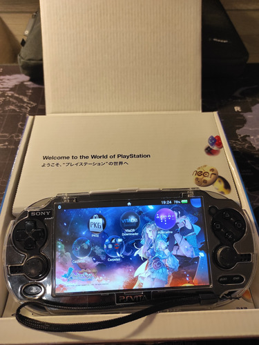 Sony Ps Vita Oled Con Magia + Sd 128gb