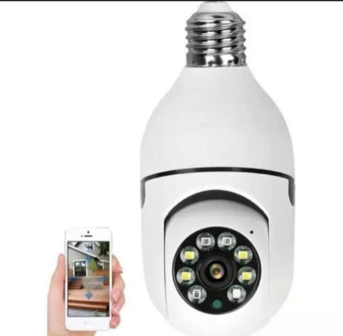 Camera 360 Graus Ip Wifi Segurança Lâmpada Full Hd Promoção
