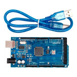 Placa Mega 2560 Ch340 Compatible Con Ide Arduino + Cable Usb