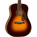 Fender 0970310303 Guitarra Acústica Pd-220e Dreadnought Sb Color Naranja Oscuro Material Del Diapasón 6 Orientación De La Mano Diestro