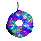 Manguera Luces Navidad Exterior Led 10m  Muticolores