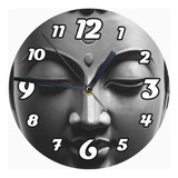 Reloj De Madera Brillante Diseño Buda B37