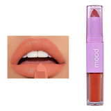 Batom Duo 2 Em 1 Ruby Rose Mood Cor Cm12 (rosa Pink) Acabamento Matte E Hidratante Cor Cm07