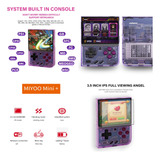 Miyoo Mini Plus Purple Roda + De 60 Sistemas Retro! Lotado Jogos Ps1, Snes, Nintendo Ds