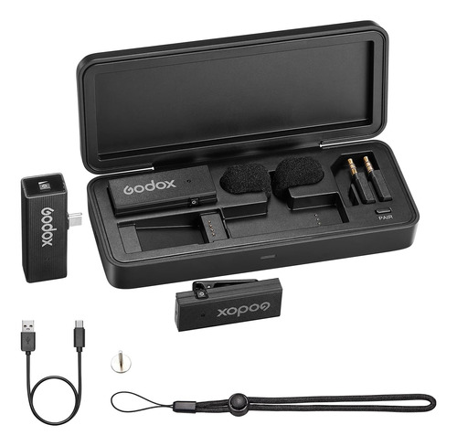 Godox Movelink Mini Uc Kit2 Sistema De Micrófono Inalámbrico