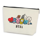 Bolsa De Maquillaje Del Ejército Del Grupo Coreano, K-pop, M