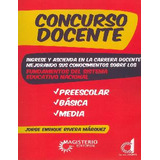 Concurso Docente: Ingrese Y Ascienda En La Carrera Docente M