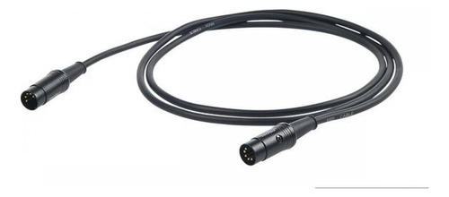 Proel Chl400lu3 Cable Midi 5p Din Plug / 3 Metros