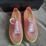 Melissa Street Rosa Fluor Com Amarelo Tam 38