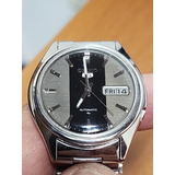 Relógio Seiko 5 7009 Automático Masculino Fundo Preto