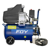 Compresor Aire Eléctrico Lubricado 25lt 1.5hp 127v  Foy