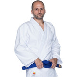Kimono Judo Trançado Adulto Branco