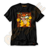 Camiseta Gamer Bowser Koopa Super Mario Bros