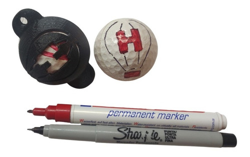 Golf Ball Aligner Alineador Pelota Personalizable Con Logo