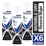 Desodorante Rexona  Mujer O Hombre Pack 6 Unidades 150ml