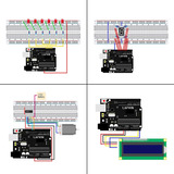 Uno Lafvin Último Kit De Iniciación Para Uno R3 De Arduino N