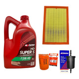 Kit Aceite Puma 15w40 + 3 Filtros Gol Power 1.4 2011 A 2014