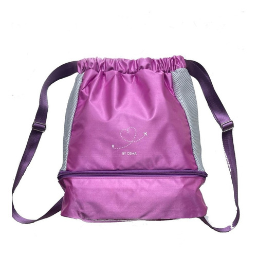 Bolso Deportivo Mujer Gimnasio Gym Portazapatos