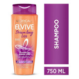 Pack X 6 Unid. Shampoo  Dream Long Liss X750ml Elvive