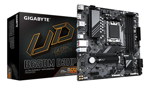 Tarjeta Madre Gigabyte B650m D3hp Am5 Ddr5 M.2 Micro Atx