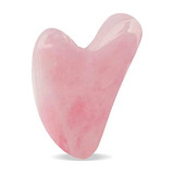 Masajeador De Belleza De Cuarzo Rosa Gua Sha Facial