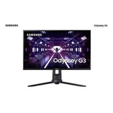 Monitor Gamer Odyssey 27'' Fhd 144 Hz 1ms Hdmi Samsung Cor Preto Ac 100-240v