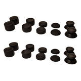 2 Kit Grips Extensor = 16 Grip + 4 Analogico Controle De Ps4