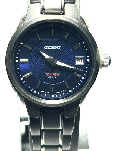 Reloj Orient Quartz De Titanium De Dama Origen Japón!