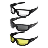 Sly Padded Motorcycle Sunglasses Black Riding Glasses For Me