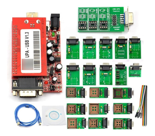 Programador Upa V1.3 Kit 20 Adaptadores Full