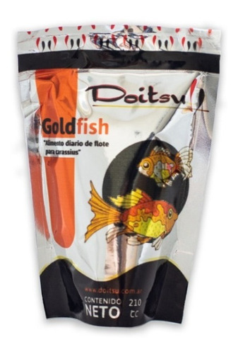 Alimento Peces Goldfish & Koi Doitsu Hojuela 210cc Agua Fria