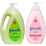 Shampoo + Crema Liquida Johnson's Ba - Unidad a $28