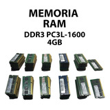 Memória Para Notebook Ddr3 Pc3l-1600 4gb