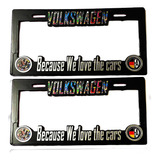 Porta Placas Volkswagen Polo Jetta Passat Bora Vento 2 Pza