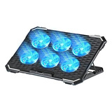 Base Cooler Para Notebook C- Led Hasta 17 6 Vent Ice Coorel