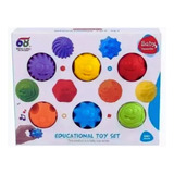 Pelotas Con Textura Bebe Estimulación Tactil Sensorial X6 Ed