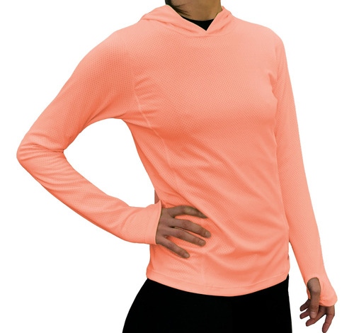 Buzo Liviano Deportivo Mujer Remera Manga Larga Running Fit