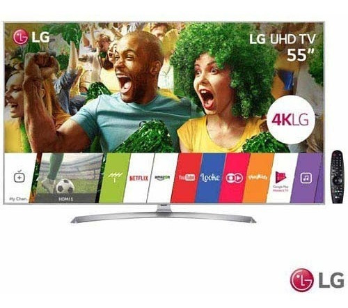 Smart Tv 4k LG Led 55 Upscaler 4k Ultra Luminância 55uj7500 