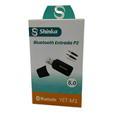 Receptor Bluetooth Para Música Usb / P2 Shinka - Yet-m1