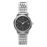 Reloj Timex Easy Reader Perfect Fit Para Mujer, 25 Mm, Plate