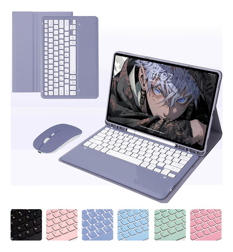  Para iPad Air5/air4/pro 11-2021 Teclado Touch, Mouse + Capa