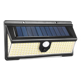 Lámpara Solar De 190 Led Para Exteriores, Panel Solar Con Se