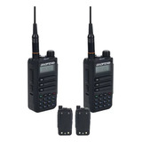 Kit 2 Comunicadores Radio Triband Vhf/uhf Uv-16 Pro Baofeng