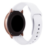 Correa Compatible Samsung Watch Active 1 & 2 Blanco 20mm