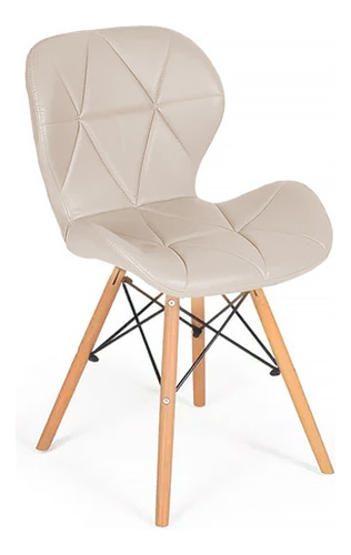 Cadeira Jantar Charles Eames Eiffel Slim Wood Bestchair