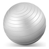 Bola 65 Cm Diâmetro Inflável Condicionamento Físico Muscular Cor Bola Cinza Inflável Para Exercícios 65 Cm